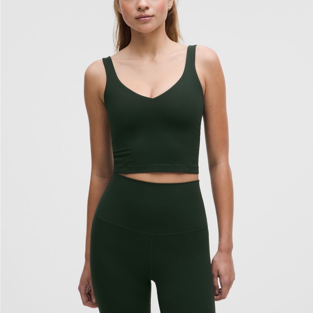 Lululemon Align Tank in Rainforest Green